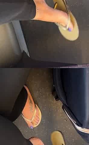 Foot fetish and masturbation