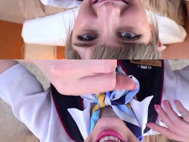 Amateur Teen Blowjob Under the Cover