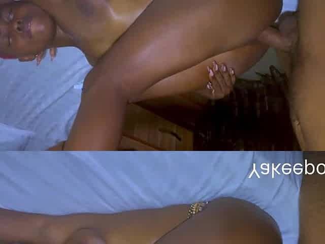 Sex with beautiful black gal