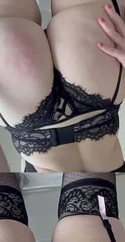 Amateur blondie solo anal masturbation