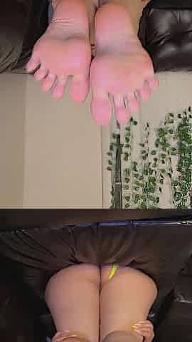 how do my feet look they need your cum on 'em ORIENTAL FEET