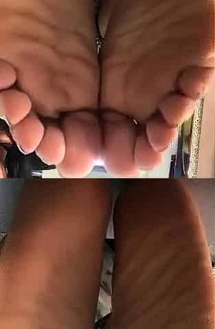 Amateur Foot Fetish Girlfriend Sucks and gives a Footjob