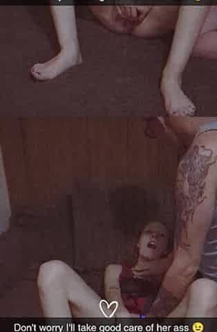 Roommates Girlfriend Rough Fucked & Used