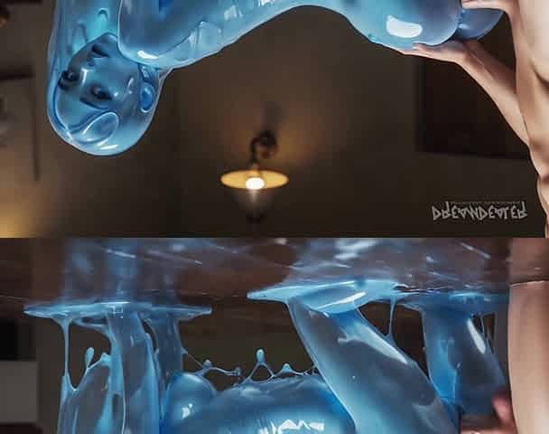 Bathtub Water Shapeshifter Gelina - Home Encounter POV - Ai Generated