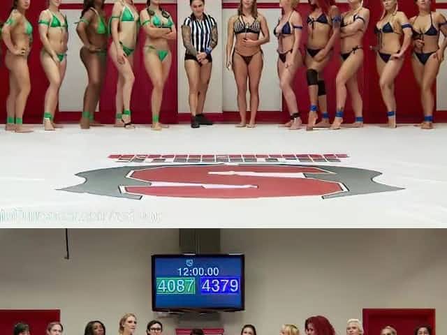 Ultimate Lesbian Wrestling Gangbang