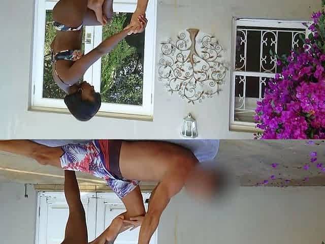 My BLACK GF showed me new yoga moves