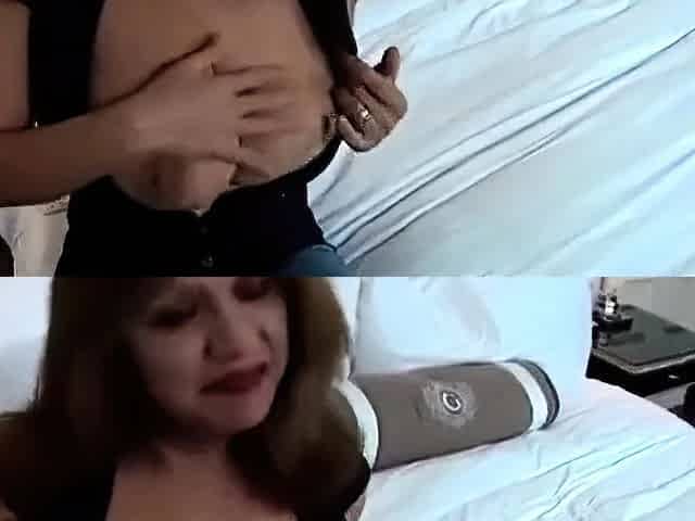 Cogiendo con una tetona madura latina amateur