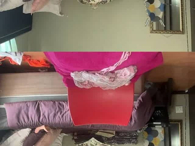 Fat Ass Black Aunty Stripteasing and Moaning