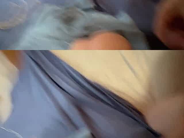 double penetration with a toy and a vibrator