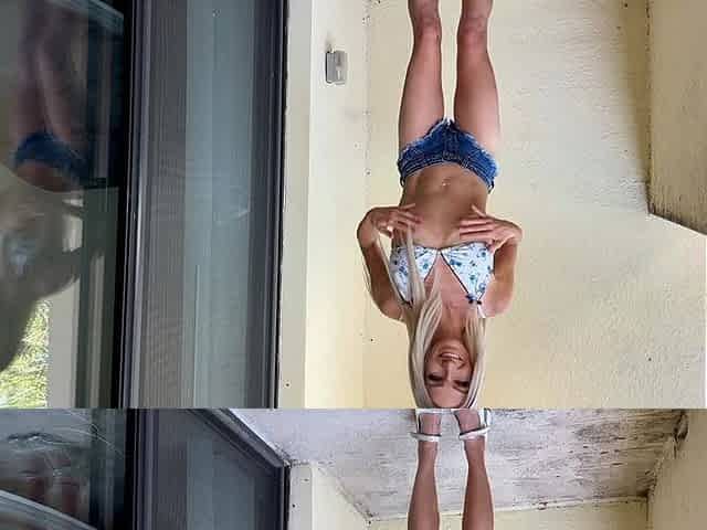 Jean Micro Shorts Thong Ass and Abs Worship with Twerking and POV Face Sitting