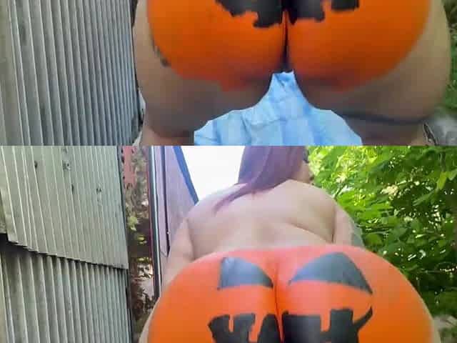 Trick or Treat or Oral-sex Sex? This Floozy Does It All