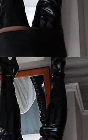 Showing off My Thigh High Pleaser Boots