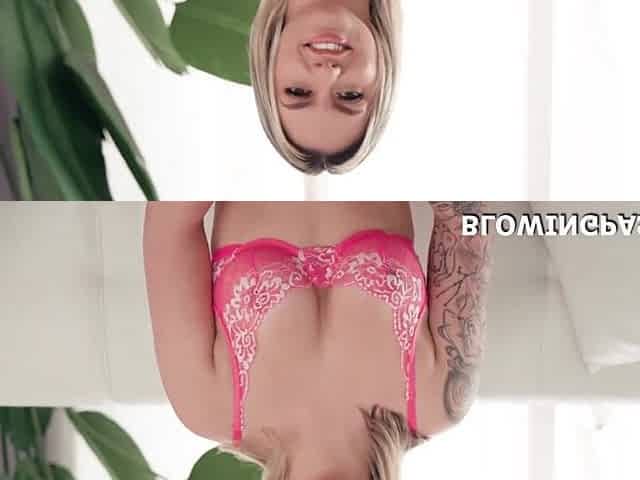 Tiny golden-haired mouth screwed by ebony dude