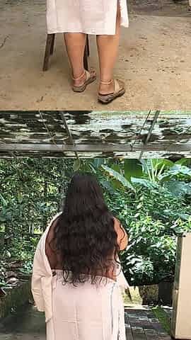 Desi Girl in Topless Sexy Photoshoot, After Shoot Picture