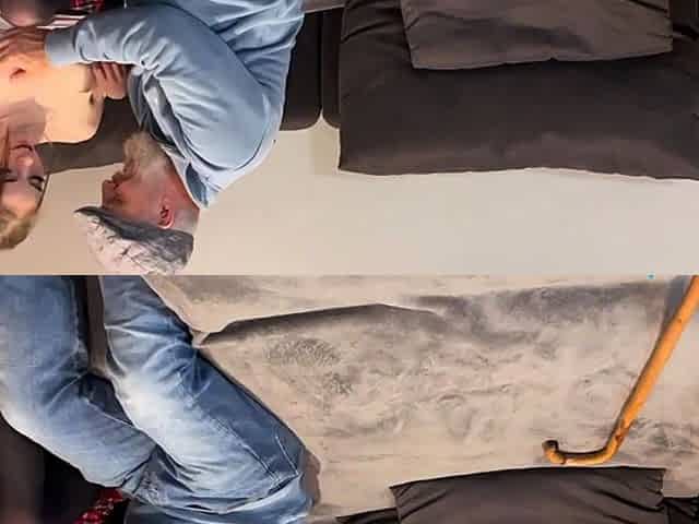 Puffy cameltoe bae cuntplowed by grandpa