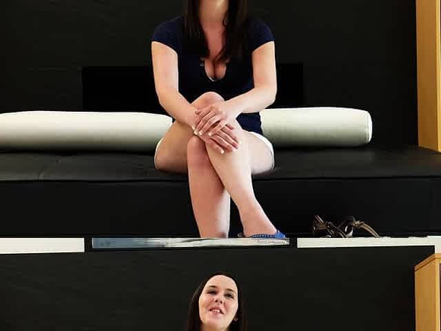 Amateur brunette fucks two big cocks