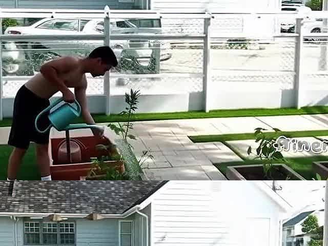 Lewd mother I'd like to fuck seduces youthful gardener, pretty mother I'd like to fuck banged, "AI generated"