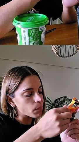 We Snacked with My Roommate After Recording Porn Videos!