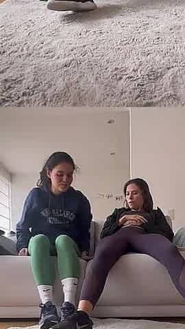 Big, Sweaty Female Foot Wrestling