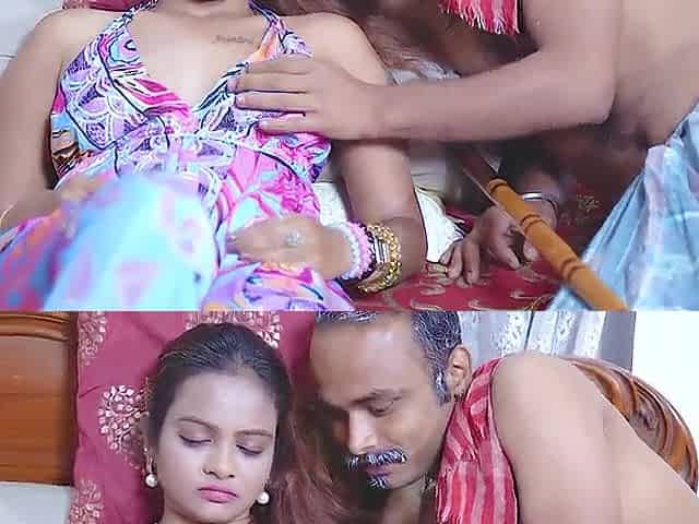 Step Mama teaches her Step Daughter How to sex with step Grandfather
