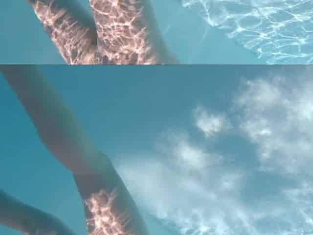 Curvy Ginger Redhead Underwater Footjob and Juicy Hairjob - Cum on Lengthy Hair