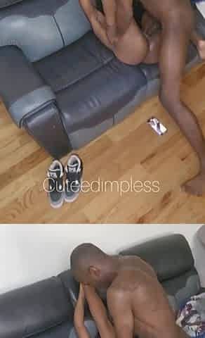 Ebony spinner rough sextape