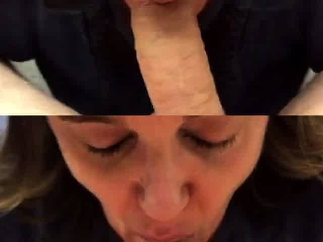 Backroom BlowJob: Swinger MILF's Secret