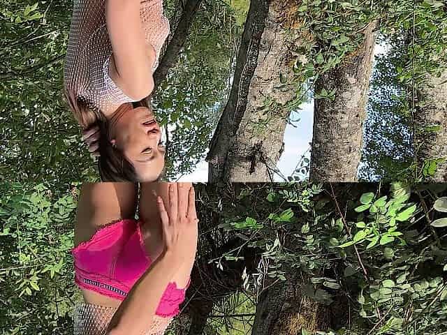 Lustful Oriental mother I'd like to fuck Extraordinary Outdoor Adventure - Nearly Got Caught!