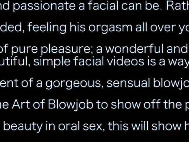 Amateur teen blowjob babe facialized