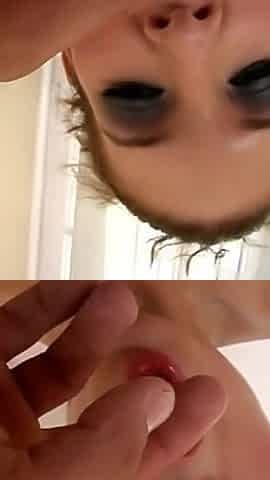 Small Tits but Natural Babe Gets Ass Fucked Good - POV