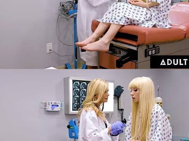 Lesbo Squirts Galore On Doctor - IT