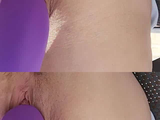 THE NEIGHBOR CAUGHT ME OLAYING WITH MY TWAT OUTSIDE