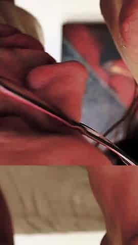 Spinner Slut Nailed by Delivery Guy