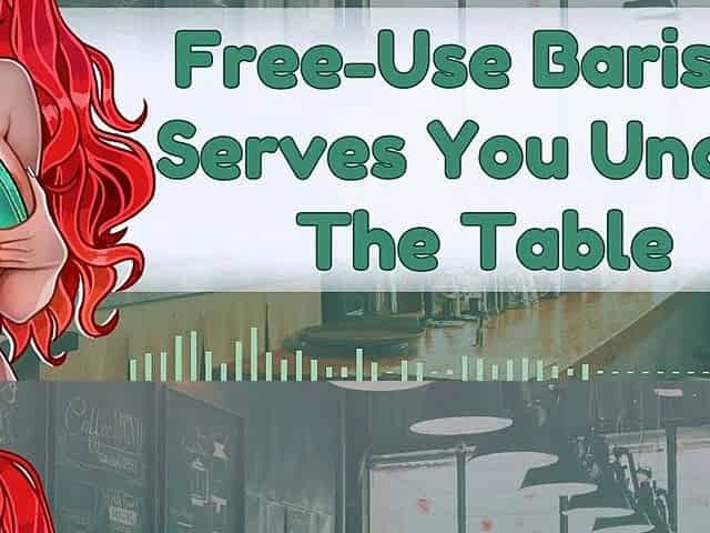 Free-Use Barista Will Do Anything for Your Cum Audio