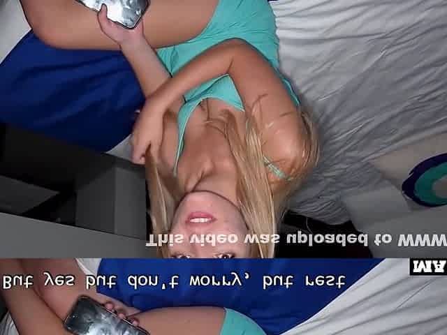 Innocent French Blonde Asks To Get Fucked During The Night To Well !!!