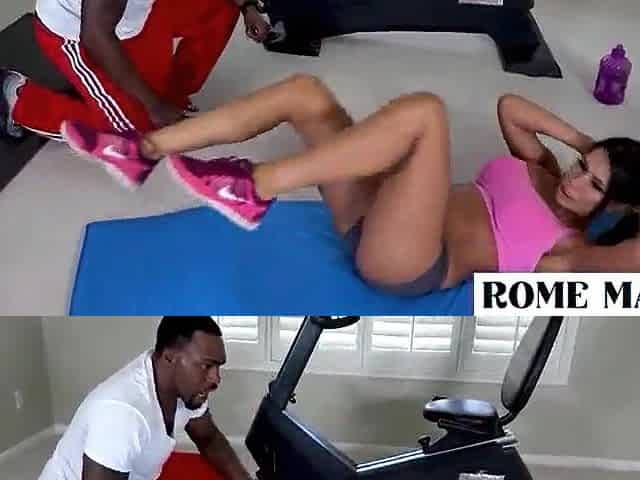Sex & Gym Time! Makayla Cox Likes Riding Bikes & Rome Major's Penis!