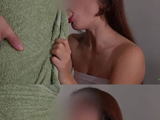 Her boobs look awesome when overspread in cum