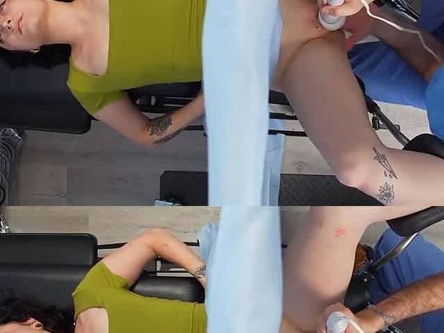 Vivian Enjoys Hardcore Intern Fucking Right At The Gynecolog