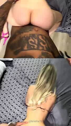 Briellah Petite Blonde Doggy Drill By Huge BBC Onlyfans