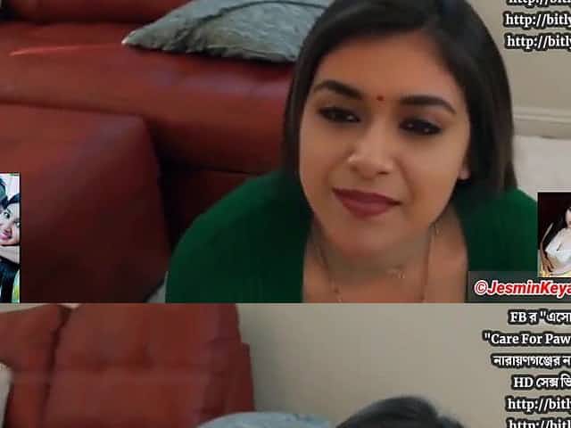 Indian mom fucking and giving titjob on amateur webcam - fetish