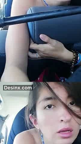 NICE GIRL LIKES TAKING DICK DURING TRAVELING IN VEHICLE