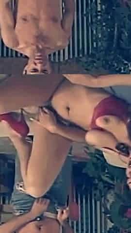 Vintage Porn of a MILF with Hairy Pussy and Big Tits Playing with Dildo