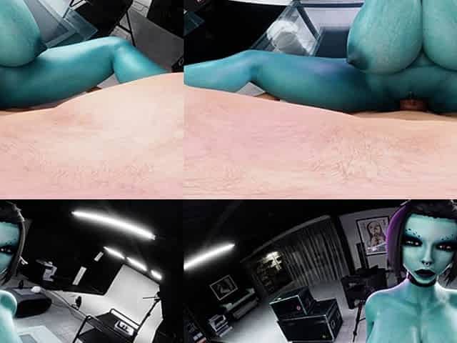 Hot 3D redhead licking a pussy while getting fucked