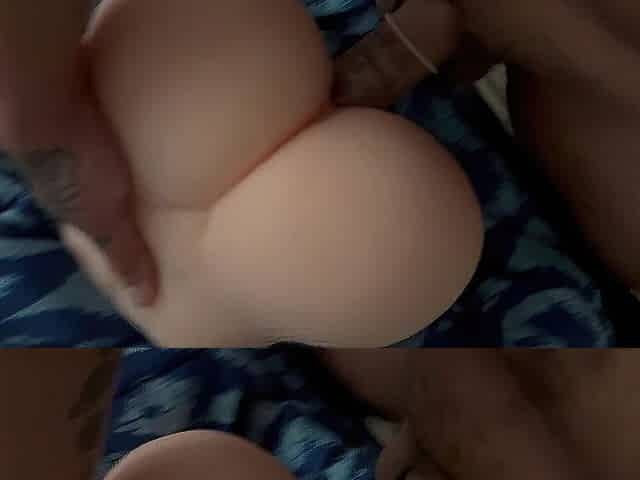 Screwing Sex Doll During the time that Stepmom Watches!