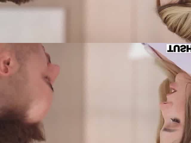 Sneaks His Friend In So She Can Get Her Ass Stretched With Quinn Saint