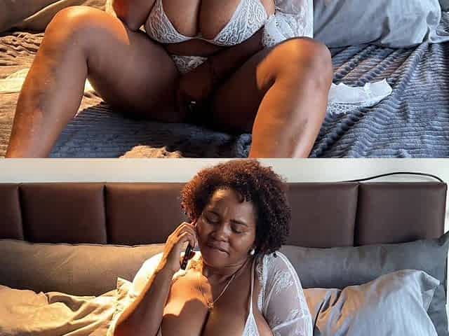 Black MILF Begs White Guy to Breed While Her Black Husband Is at Work and Gets Massive Creampie