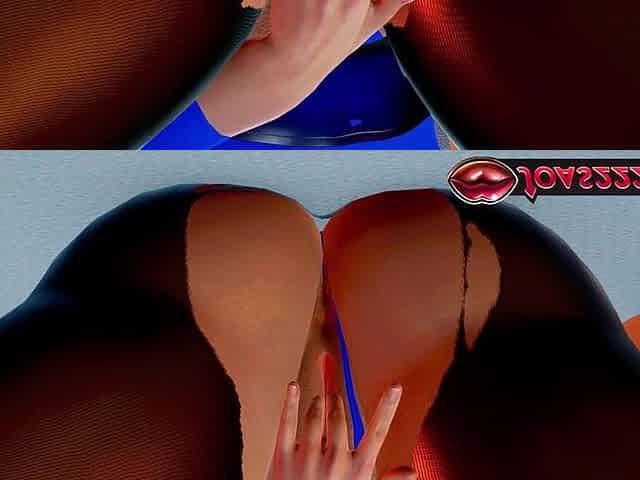 Dr. Jibril in 3D Hentai - Enjoy Kiss Teasing Big Nipples and Pussy, Dildo Masturbation in Ripped Pantyhose
