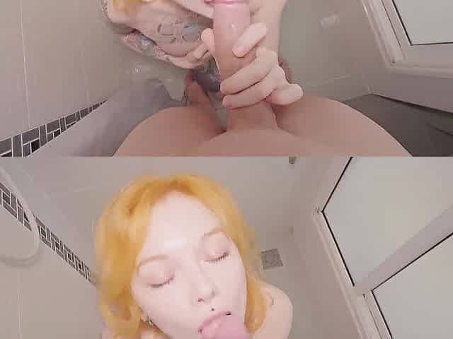 Impure Oral pleasure & Fast Bang in the Shower