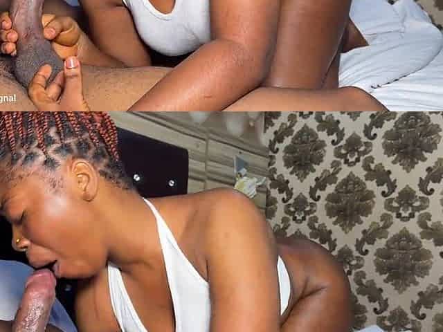 Abuja bitch with good butt and breasts screwed hard and creams all over shlong