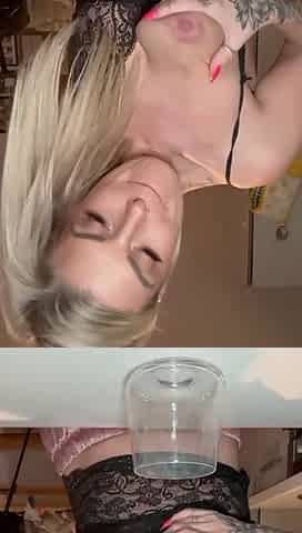 Watch me drink breast milk